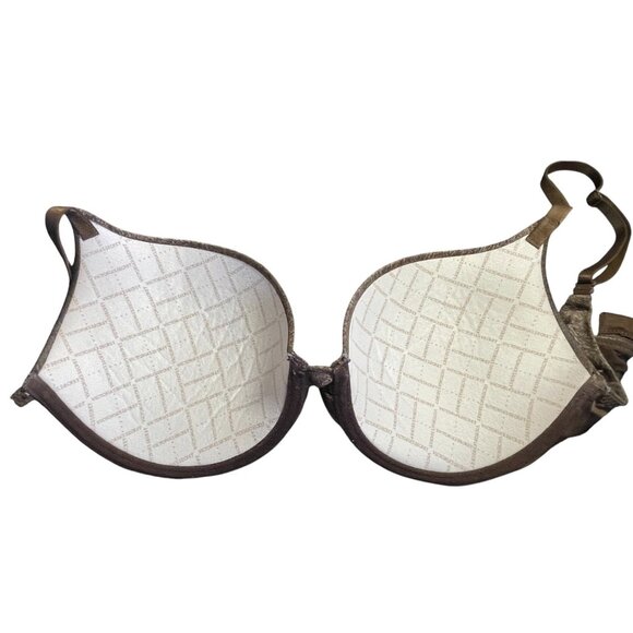 VS Victoria Secret Women Bra 32D shimmer Body By Perfect Shape Convertible - Picture 6 of 6